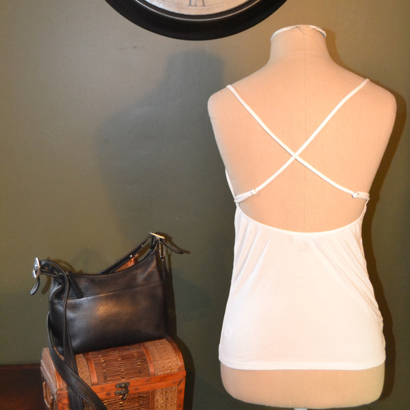 Lulus S/M Perfection White Ruched Backless Tank - Picture 4 of 8